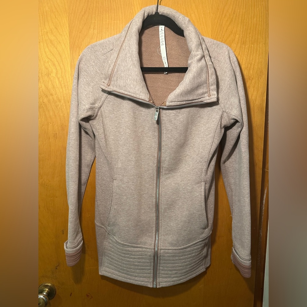 Lululemon Radiant II Scuba Jacket Rose Color